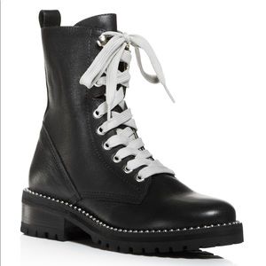 AQUA Leather Hiker Boots